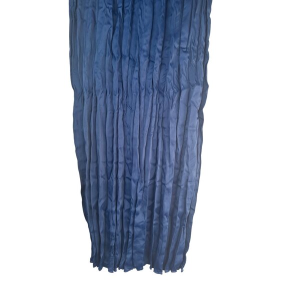 2/$30 ZARA Womens Small Blue Pleated Maxi Polyester Blend - Picture 11 of 11